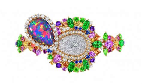 dior et d'opale|On the rocks: Dior Majestueuse Opale secret watch.